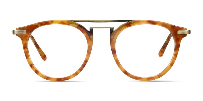 Alba Light Tortoise Acetate-metal Eyeglass Frames from EyeBuyDirect