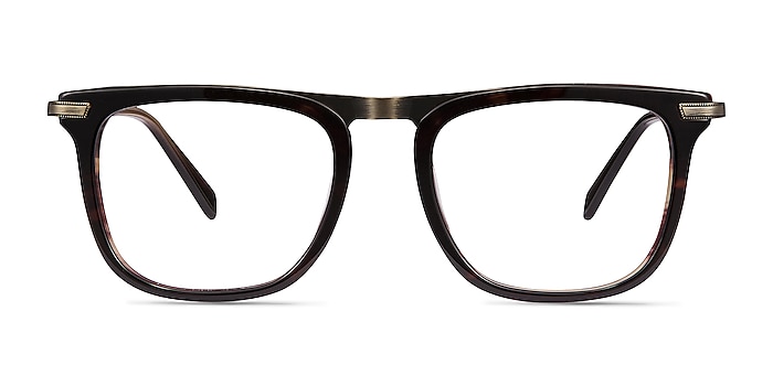 Kompa Écailles Acetate-metal Montures de lunettes de vue d'EyeBuyDirect