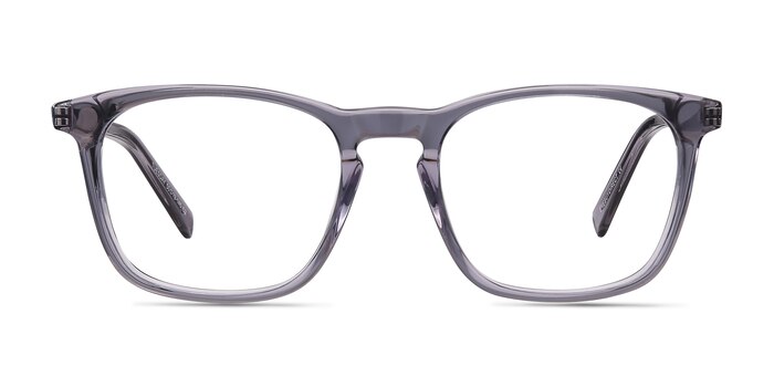 Tuesday Rectangle Gray Glasses for Men | Eyebuydirect