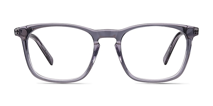 Tuesday Gris Acetate-metal Montures de lunettes de vue d'EyeBuyDirect
