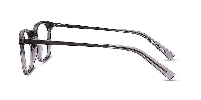 Tuesday Gris Acetate-metal Montures de lunettes de vue d'EyeBuyDirect