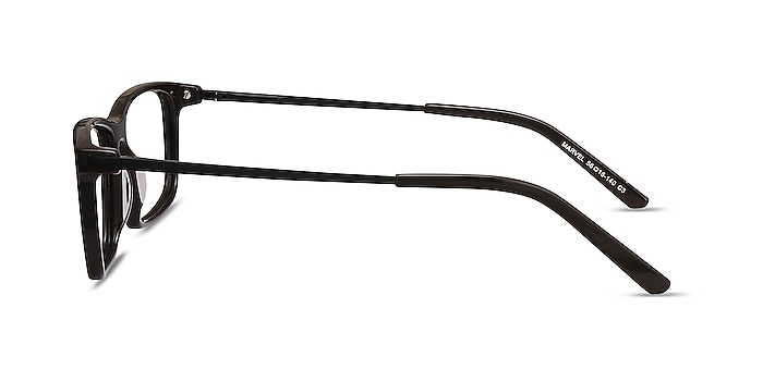 Marvel Brun Acetate-metal Montures de lunettes de vue d'EyeBuyDirect