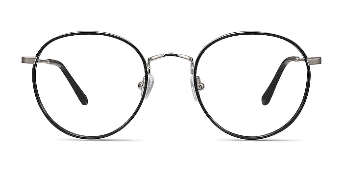 Alchemist Noir Acetate-metal Montures de lunettes de vue d'EyeBuyDirect
