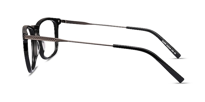 Glory Noir Acétate Montures de lunettes de vue d'EyeBuyDirect