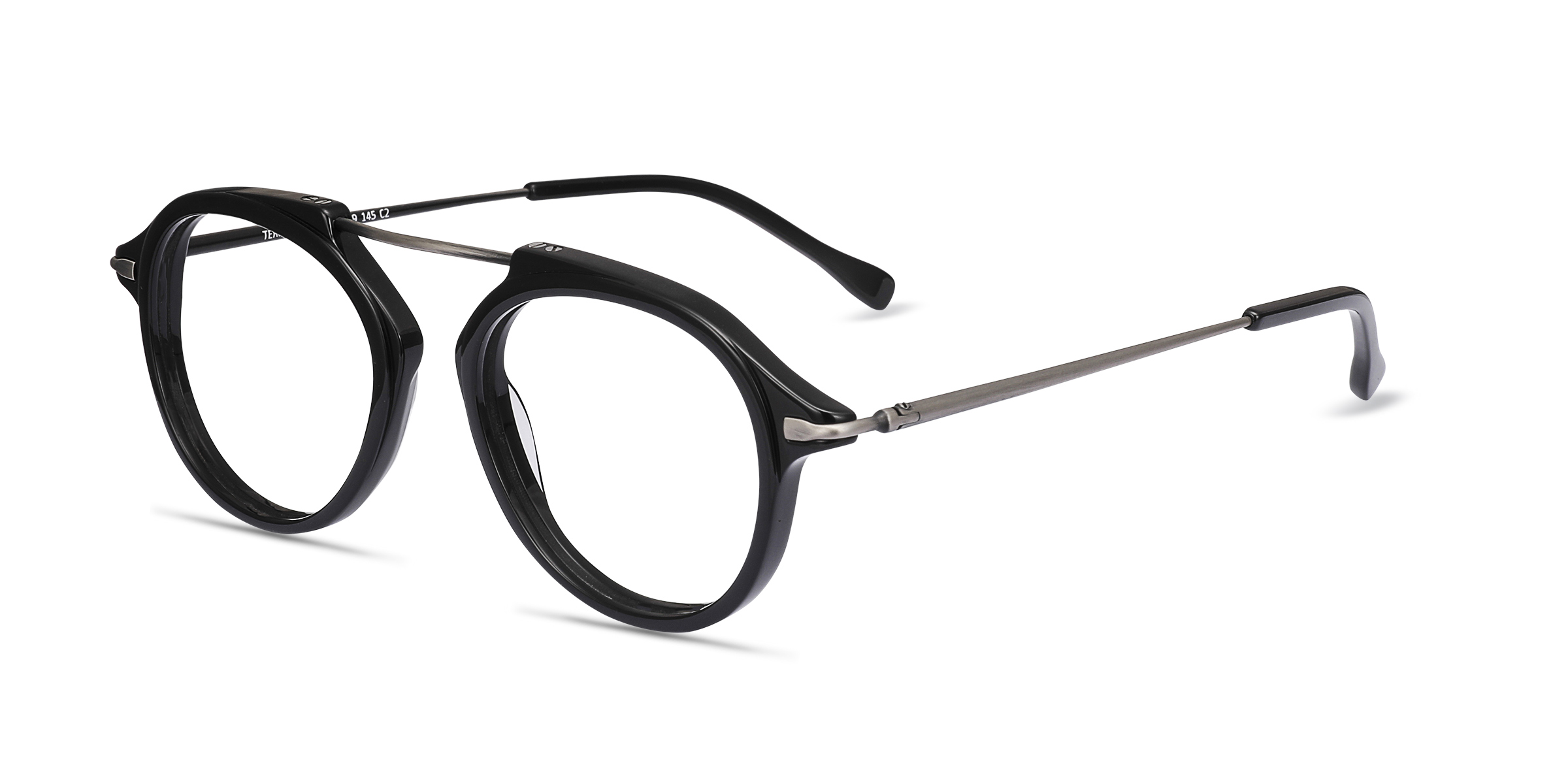 Terminal One Aviator Black Gunmetal Glasses for Men Eyebuydirect