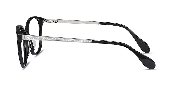 Lucy Black Acetate-metal Eyeglass Frames from EyeBuyDirect
