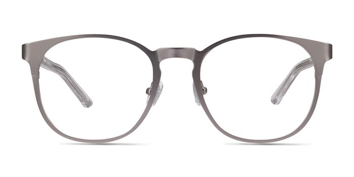 Resonance Gunmetal Acetate-metal Montures de lunettes de vue d'EyeBuyDirect