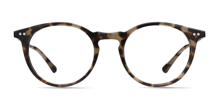 Luminous Tortoise Acetate-metal Eyeglass Frames from EyeBuyDirect