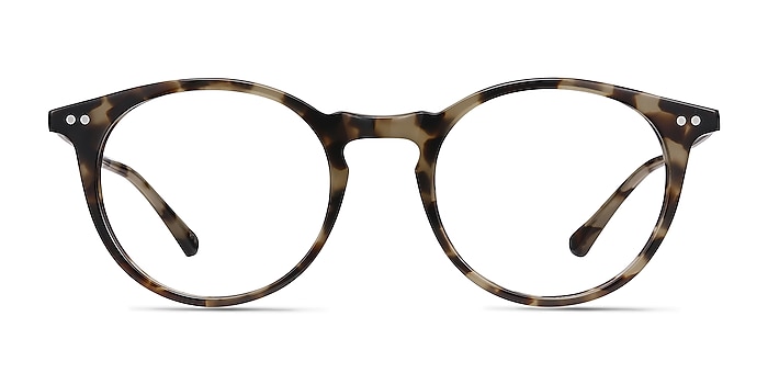 Luminous Tortoise Acetate-metal Eyeglass Frames from EyeBuyDirect