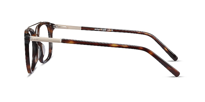 Guild Écailles Acetate-metal Montures de lunettes de vue d'EyeBuyDirect