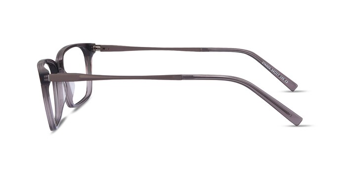Stanza Gris Acetate-metal Montures de lunettes de vue d'EyeBuyDirect