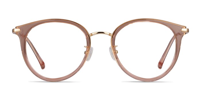 Hollie Round Pink Glasses for Women | Eyebuydirect