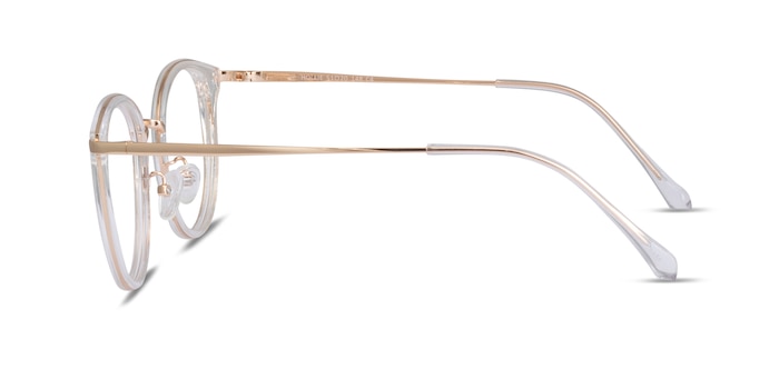 Hollie Transparent Plastic-metal Montures de lunettes de vue d'EyeBuyDirect