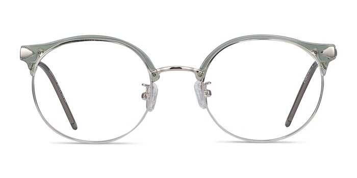 Moon River Clear Green Plastic-metal Montures de lunettes de vue d'EyeBuyDirect
