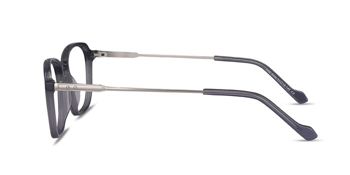 The Fan Gris Acetate-metal Montures de lunettes de vue d'EyeBuyDirect
