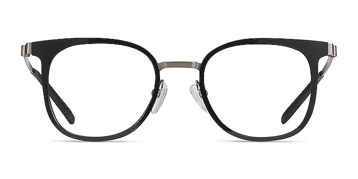Rotem Noir Acetate-metal Montures de lunettes de vue d'EyeBuyDirect