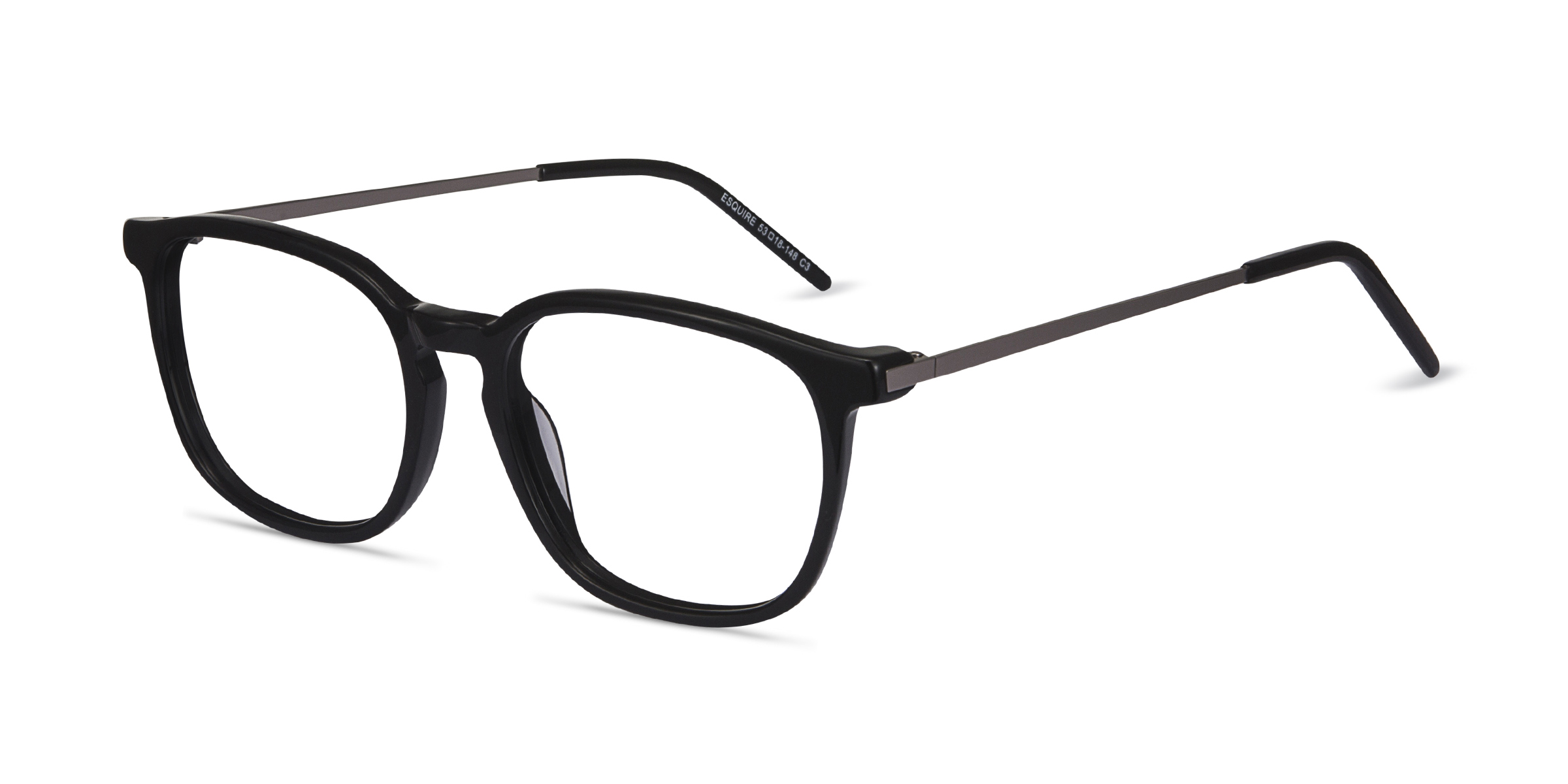 Esquire - Confident Luxe Classic Black Frames | Eyebuydirect