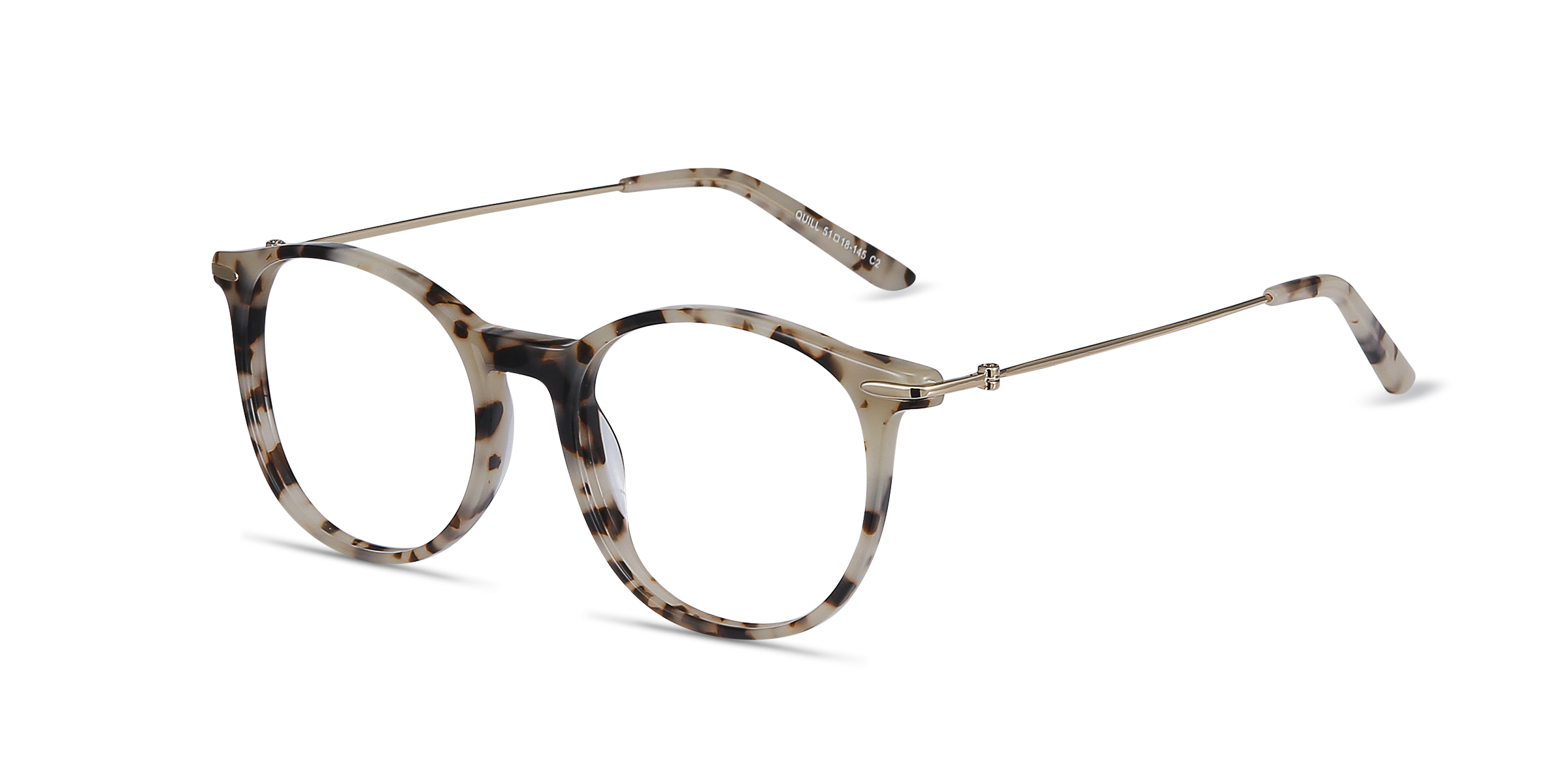 Quill Round Ivory Tortoise Glasses for Women Eyebuydirect Canada