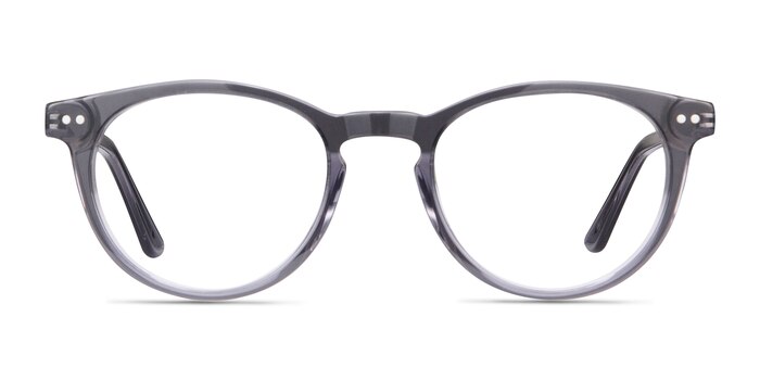 Traveller Gris Acetate-metal Montures de lunettes de vue d'EyeBuyDirect