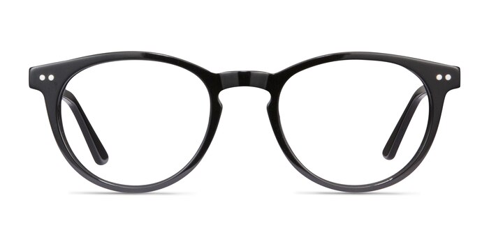 Traveller Black Acetate Eyeglass Frames from EyeBuyDirect