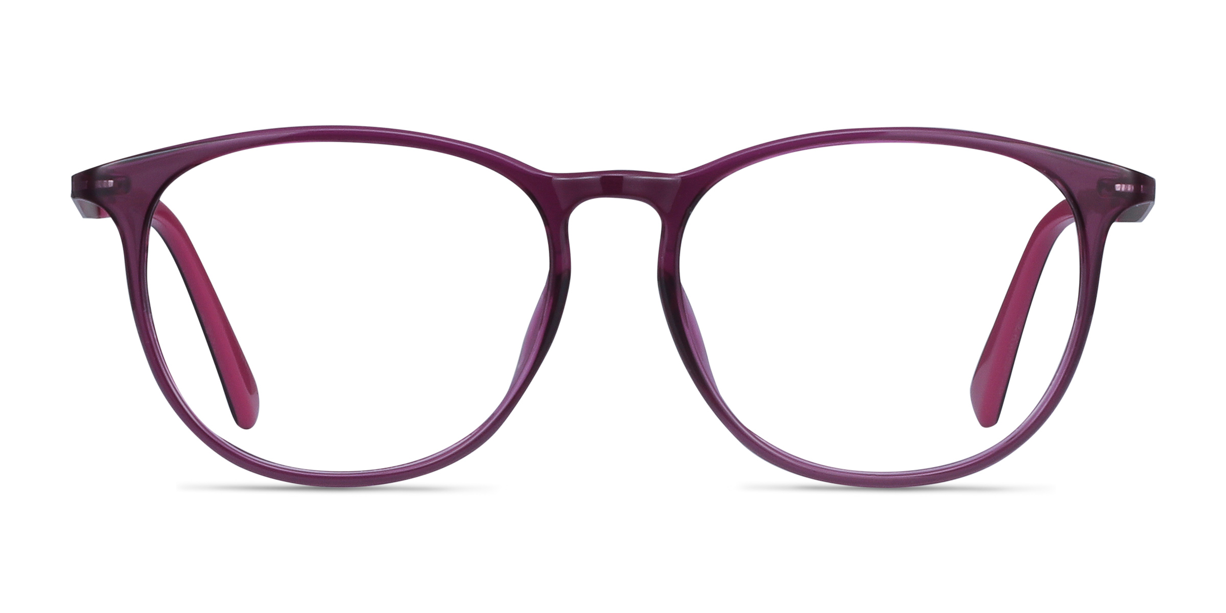 Today Oval Purple Glasses for Women Eyebuydirect