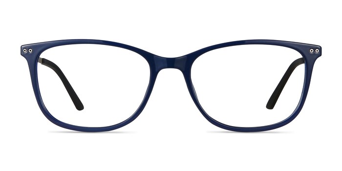 Clarity Blue Plastic-metal Eyeglass Frames from EyeBuyDirect
