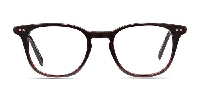 Candor Rouge Acétate Montures de lunettes de vue d'EyeBuyDirect