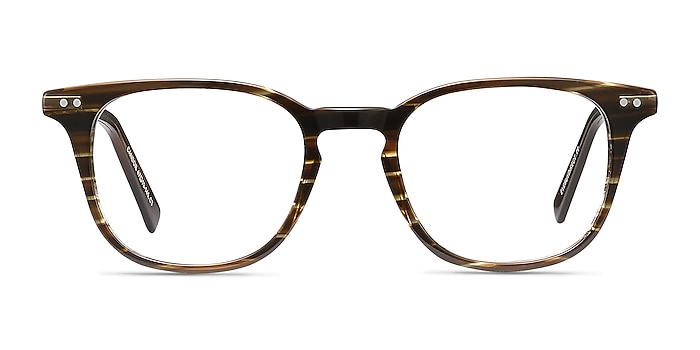 Candor Striped Acetate Eyeglass Frames from EyeBuyDirect