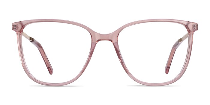 Aroma Pink Acetate-metal Eyeglass Frames from EyeBuyDirect
