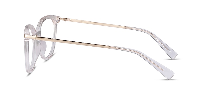 Attitude Clear Acetate-metal Eyeglass Frames from EyeBuyDirect