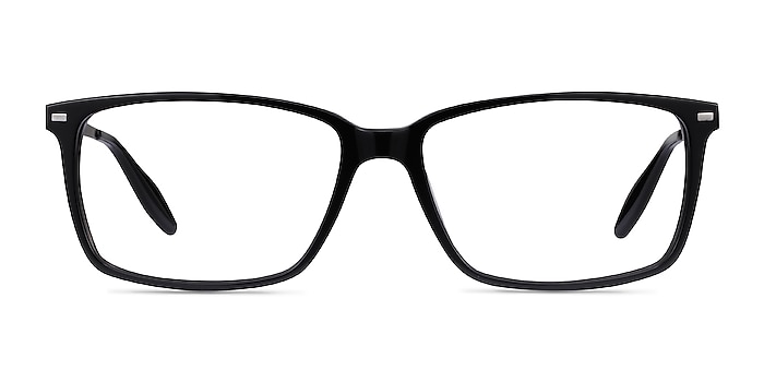 Hayday Noir Acetate-metal Montures de lunettes de vue d'EyeBuyDirect