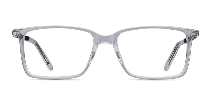 Haptic Rectangle Clear Full Rim Eyeglasses | Eyebuydirect