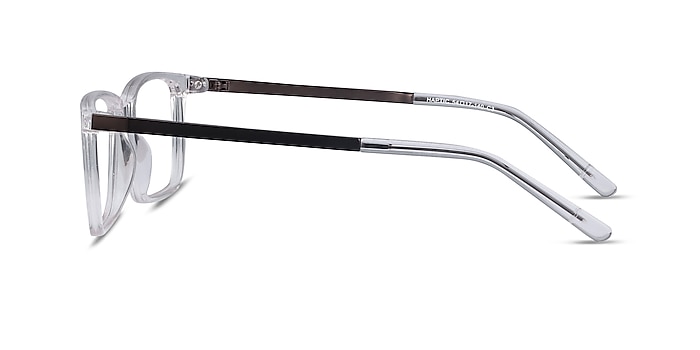 Haptic Transparent Acetate-metal Montures de lunettes de vue d'EyeBuyDirect