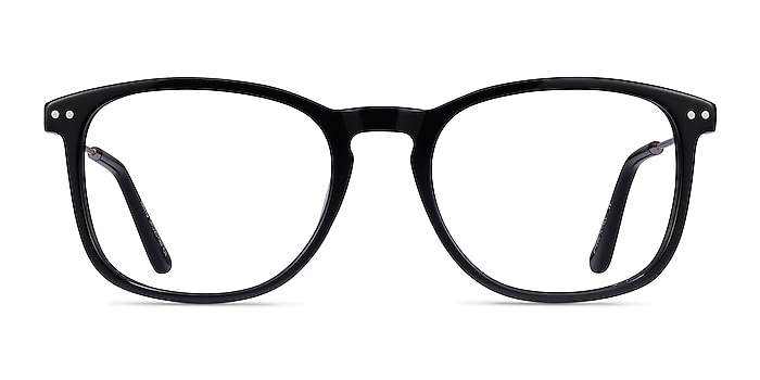 Ratio Black Acetate-metal Eyeglass Frames from EyeBuyDirect