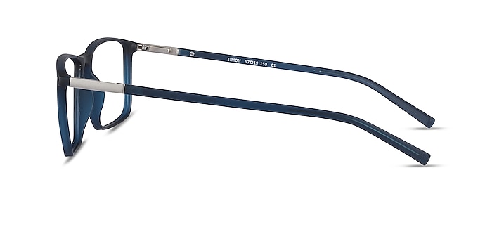 Simon Bleu marine  Plastic-metal Montures de lunettes de vue d'EyeBuyDirect