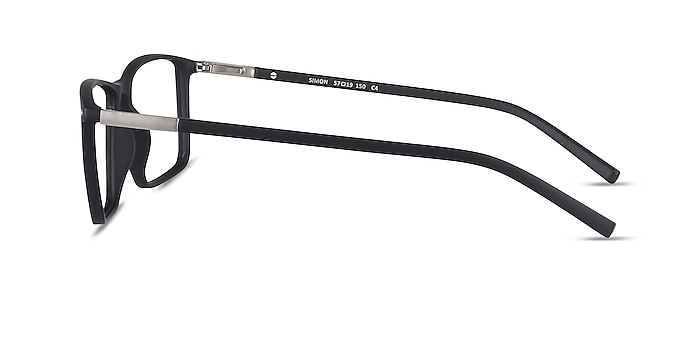 Simon Noir Plastic-metal Montures de lunettes de vue d'EyeBuyDirect