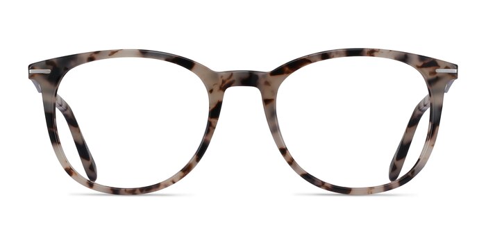 Ninah Écaille ivoire Acetate-metal Montures de lunettes de vue d'EyeBuyDirect