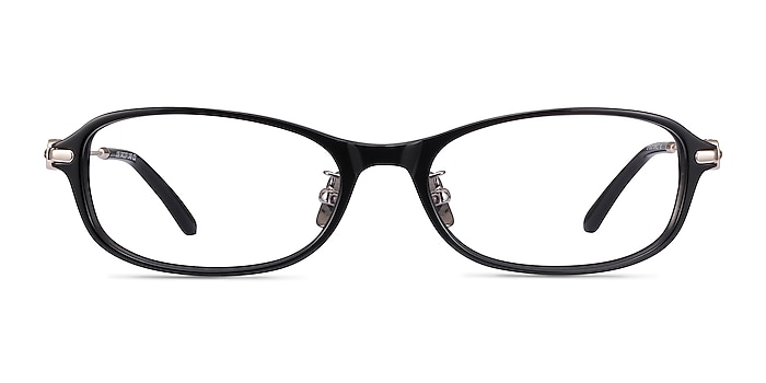 Lise Noir Acétate Montures de lunettes de vue d'EyeBuyDirect