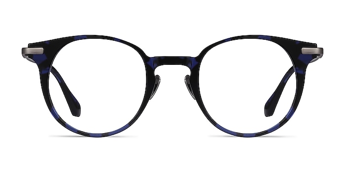 Lazzi Blue Tortoise Acetate Eyeglass Frames from EyeBuyDirect