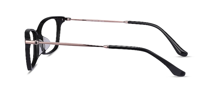 Vanda Black Acetate Eyeglass Frames from EyeBuyDirect
