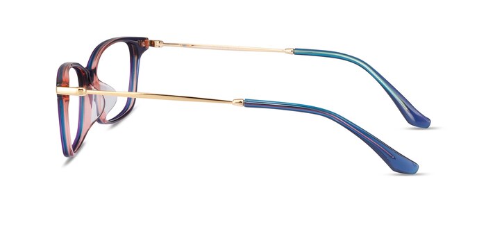 Vanda Blue Acetate-metal Eyeglass Frames from EyeBuyDirect