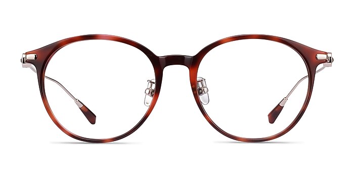 Colette Pink Tortoise Acetate Eyeglass Frames from EyeBuyDirect
