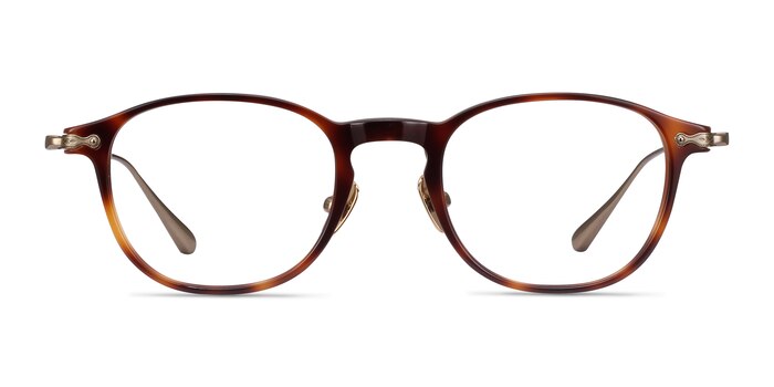 Malva Brown Tortoise Acetate Eyeglass Frames from EyeBuyDirect