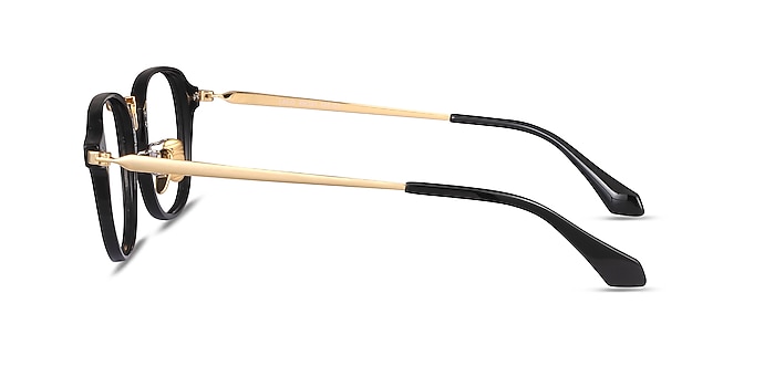 Lalo Noir Acétate Montures de lunettes de vue d'EyeBuyDirect