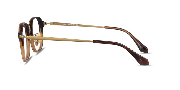 Lalo Brown Acetate Eyeglass Frames from EyeBuyDirect