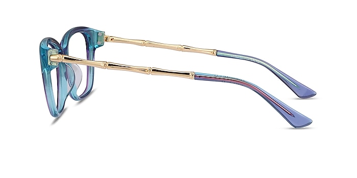 Ouro Bleu Acétate Montures de lunettes de vue d'EyeBuyDirect