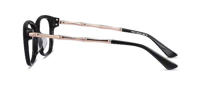 Ouro Noir Acétate Montures de lunettes de vue d'EyeBuyDirect