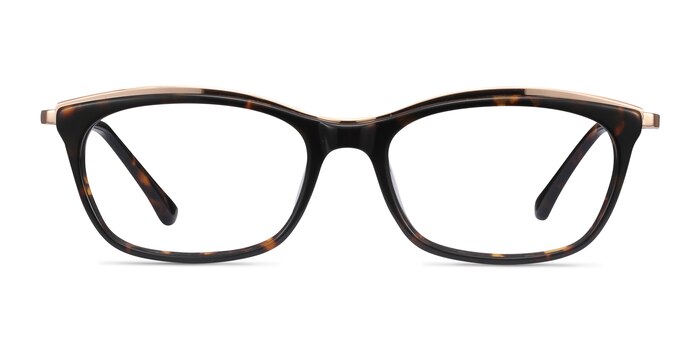 Sina Tortoise Acetate Eyeglass Frames from EyeBuyDirect