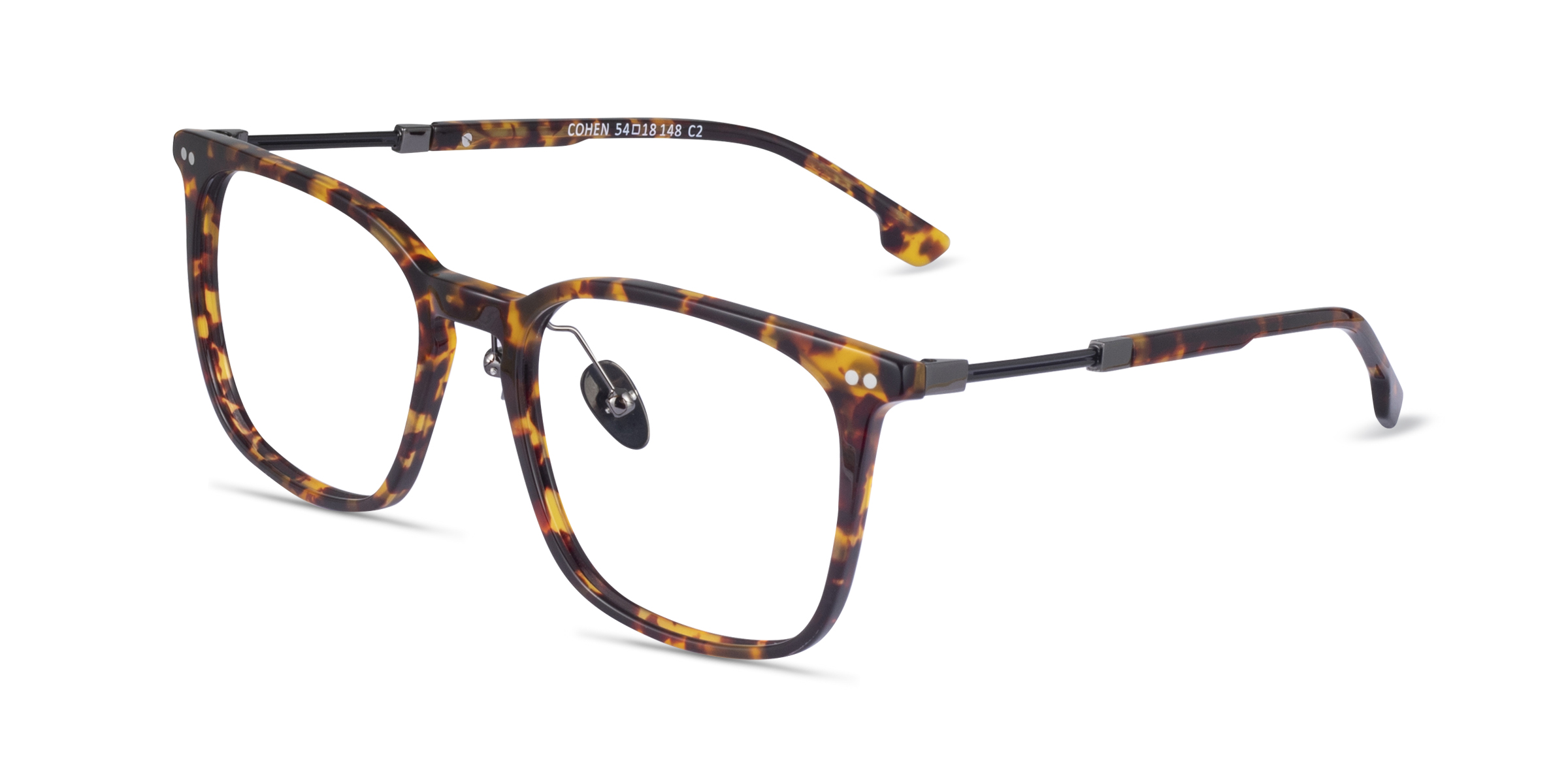 Cohen Square Tortoise Full Rim Eyeglasses Eyebuydirect