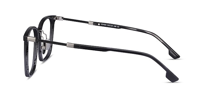 Cohen Gris Acétate Montures de lunettes de vue d'EyeBuyDirect